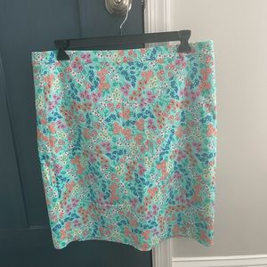 Brand New J. Crew Floral Skirt- Size 16- summer style!